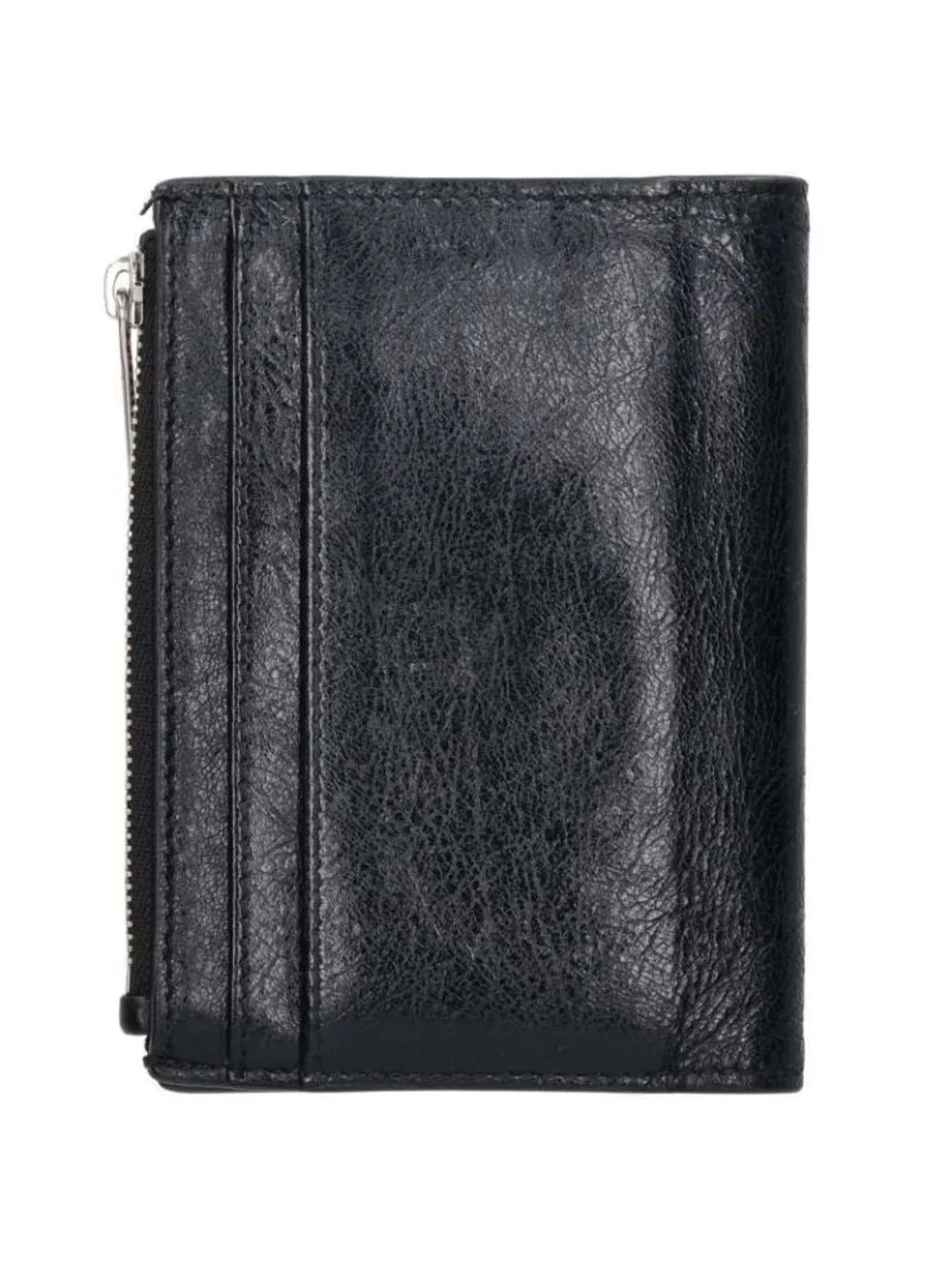 Balenciaga Monaco Leather Compact Bifold Wallet